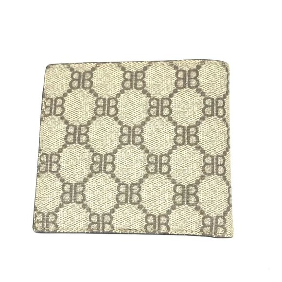 GUCCI 680403 BALENCIAGA collaboration The Hacker Project Compact Folded wallet - Picture 2 of 14